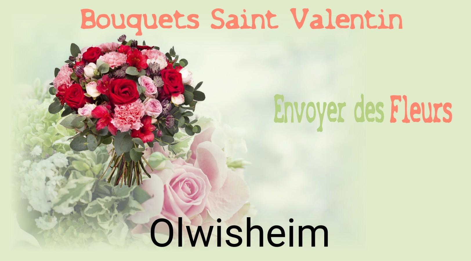 Roses de Saint-Valentin livrées à Olwisheim